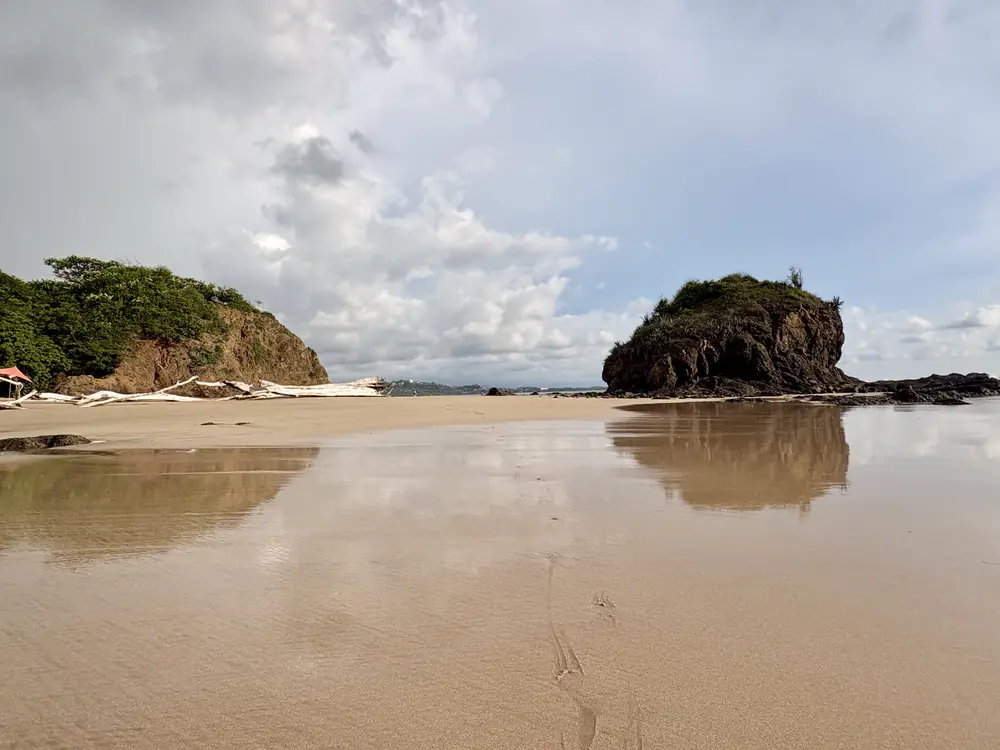 Headland and rock, twice