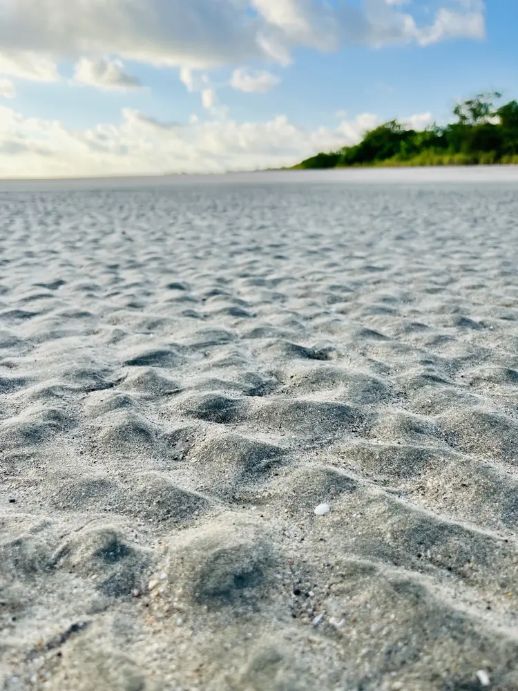 Ripples left by the tide
