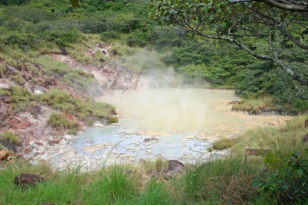 Hot springs at Rincón de la Vieja National Park, Guanacaste